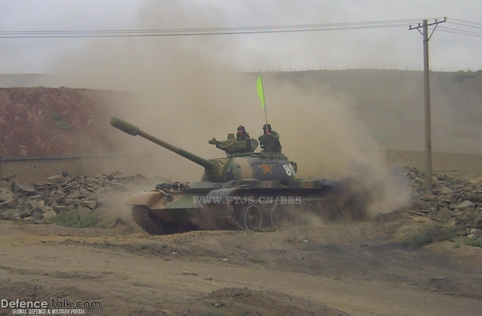 Type-59 MBT - Peopleâs Liberation Army