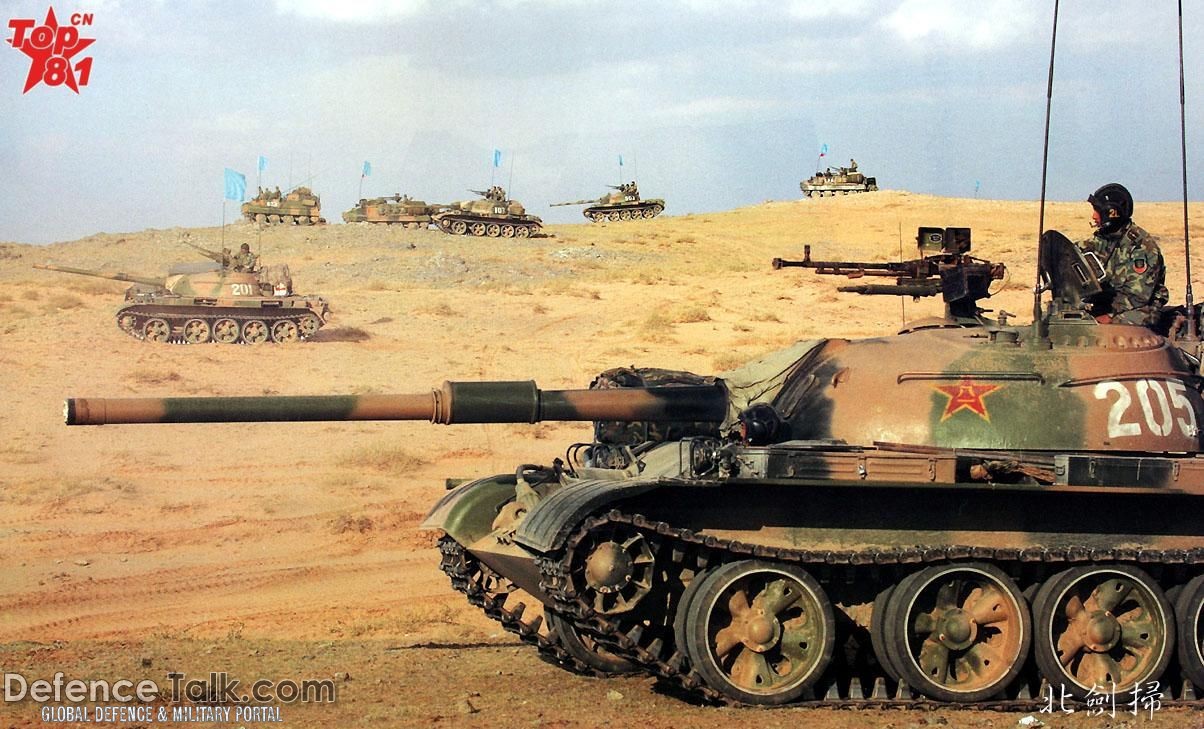 Type-59 MBT - Peopleâs Liberation Army