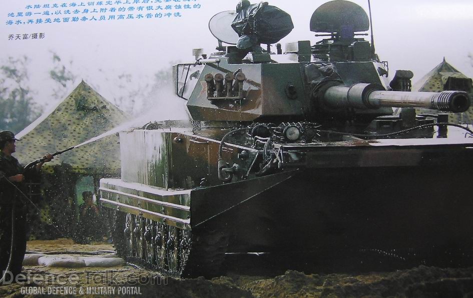 Type 63A Amphibious Tank - Peopleâs Liberation Army