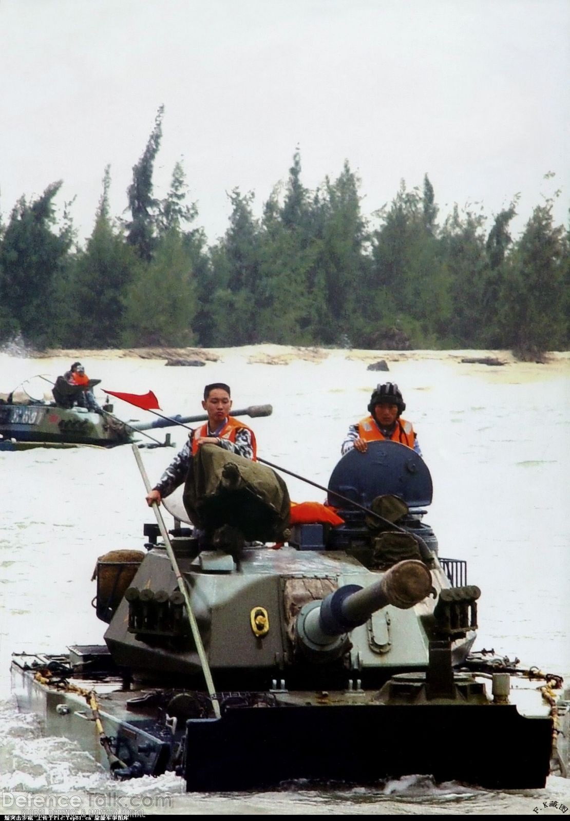 Type 63A Amphibious Tank - Peopleâs Liberation Army