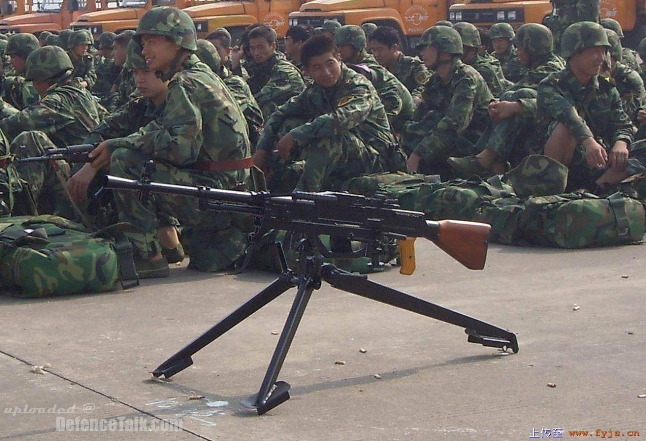 Type 67 Squad Machine Gun-PLA