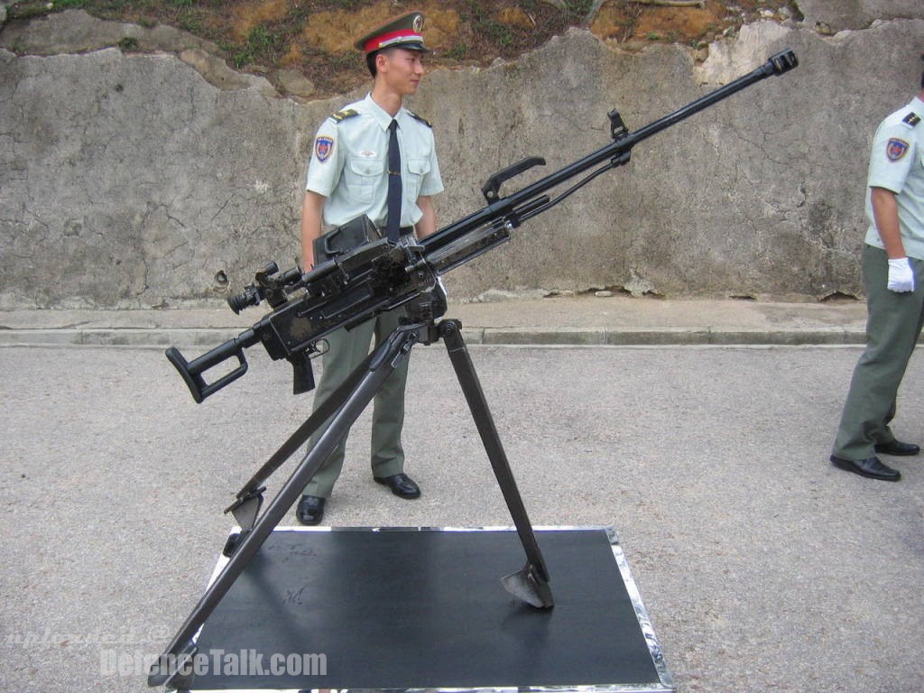 Type 89 heavy machine gun-PLA