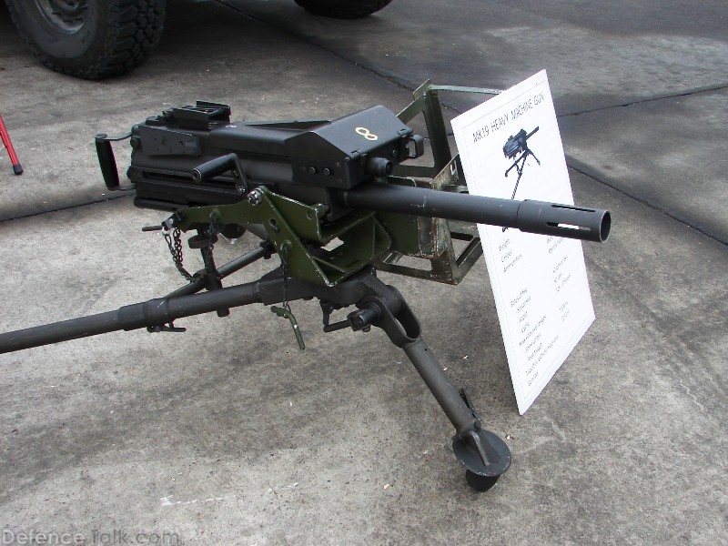 U.S. M-19 40MM Grenade Launcher Machine Gun