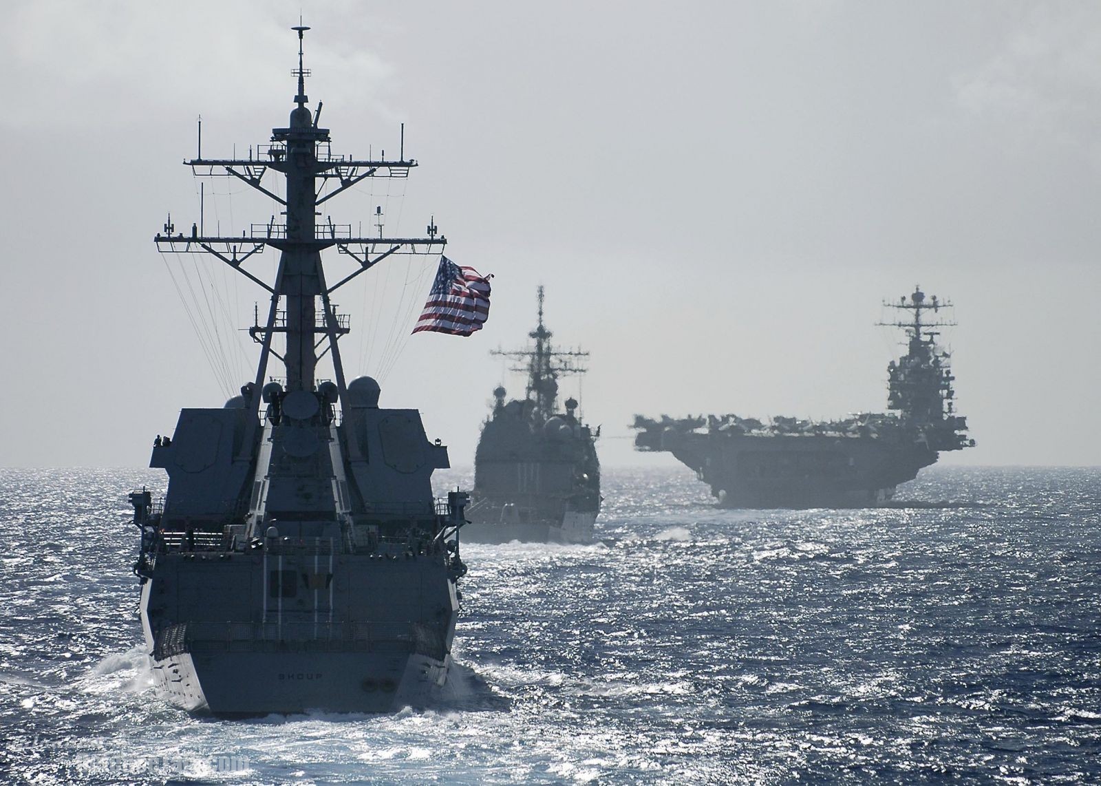 U.S. Navy ships Valiant Shield 2006