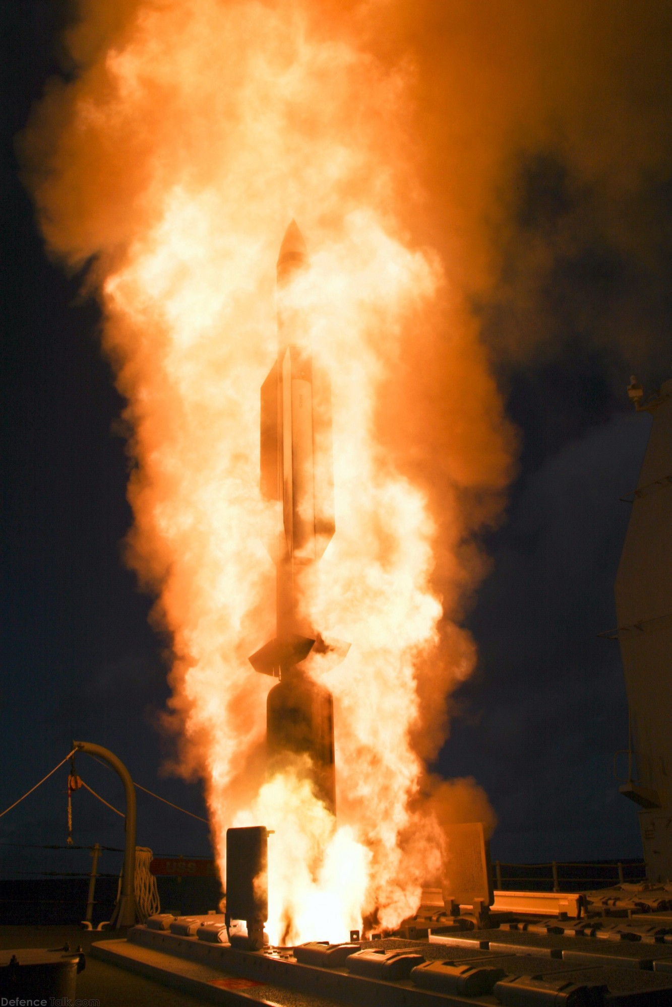 U.S. Navy SM-2 Missile Launch