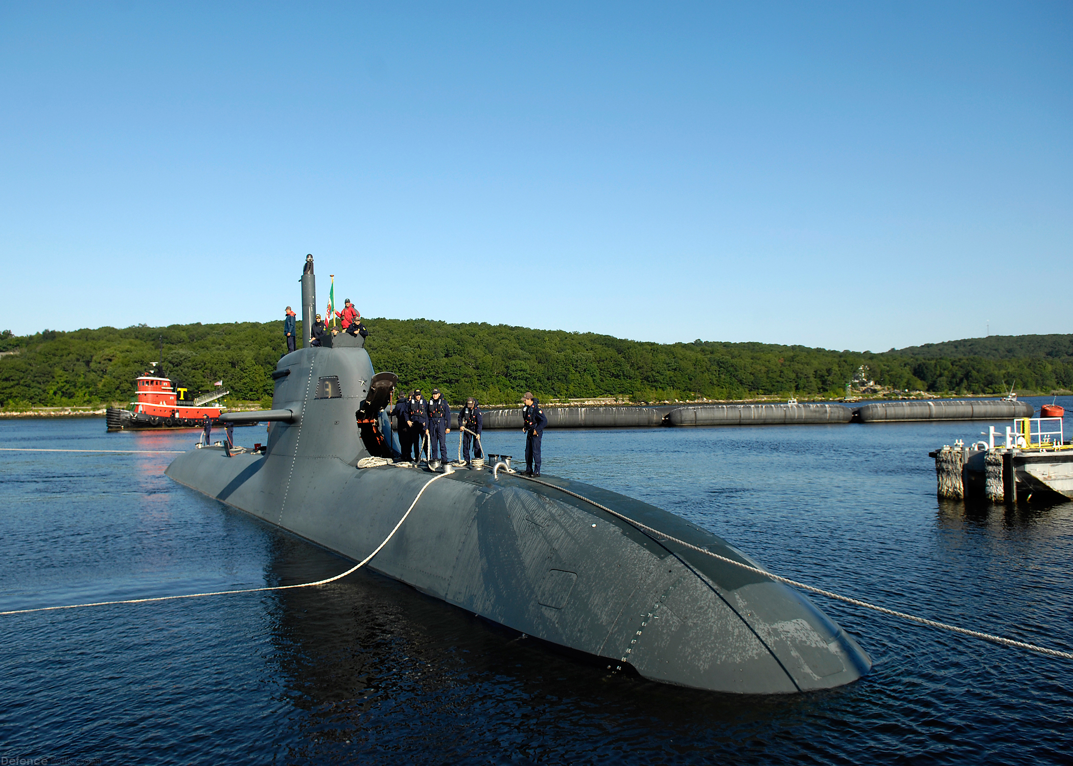 U212A Submarine at Naval Submarine Base - Italian Navy