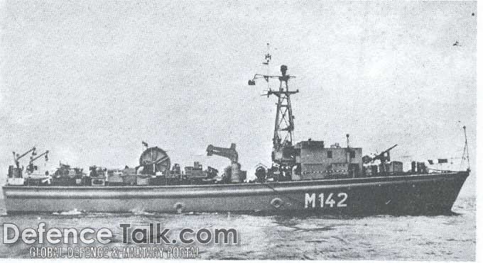 UK Ham class minesweeper