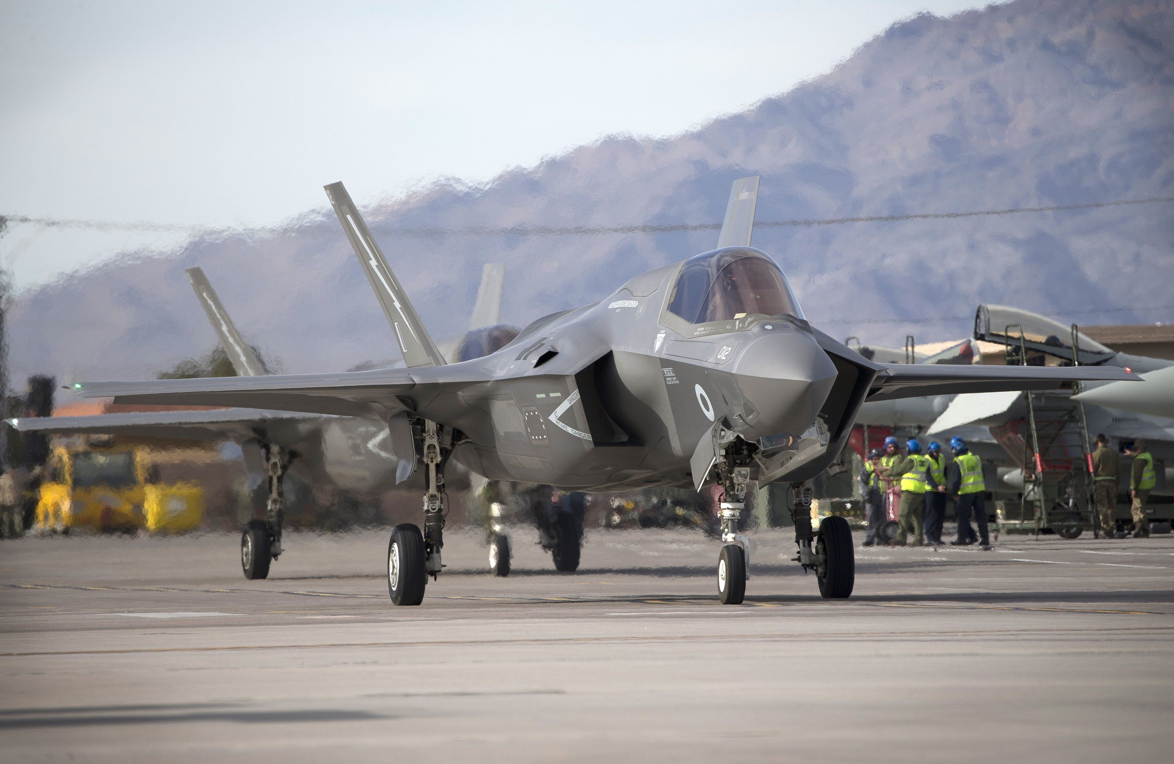 UK RAF F-35 Fighter Jet at 20-1