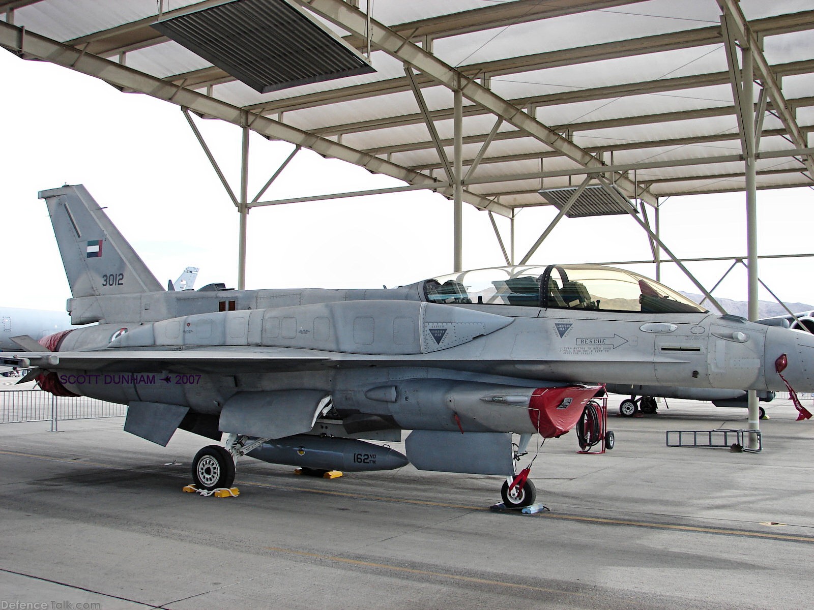 United Arab Emirates F-16 Falcon Block 60 Fighter