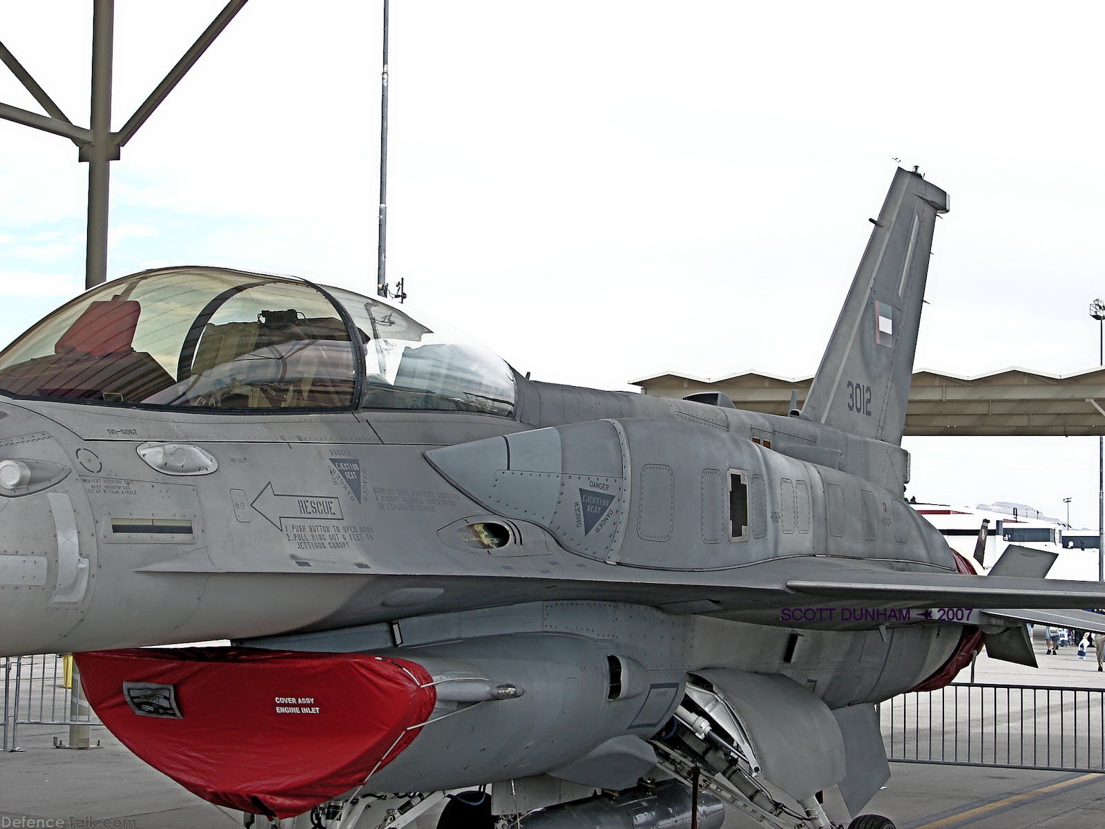 United Arab Emirates F-16 Falcon Block 60 Fighter