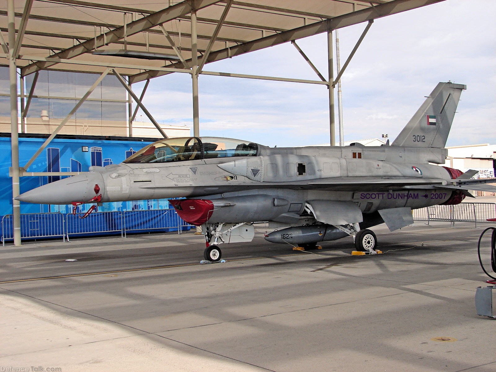 United Arab Emirates F-16 Falcon Block 60 Fighter