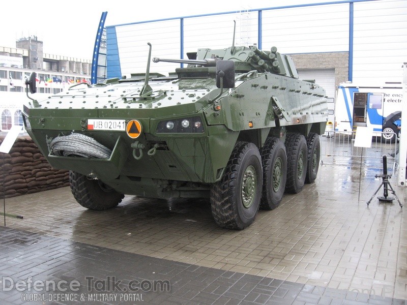 Up-armored "Rosomak",