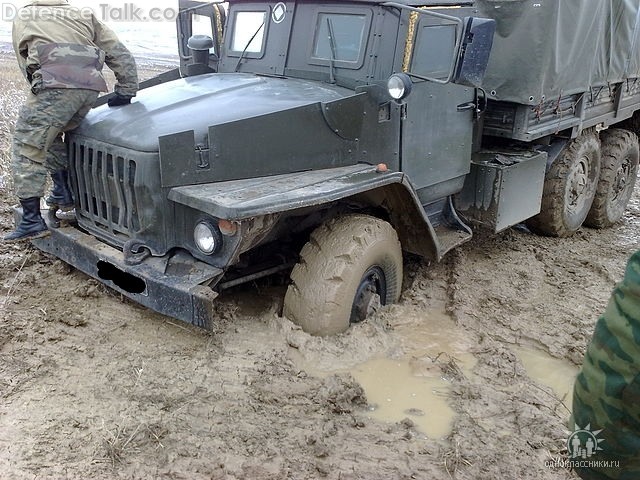 Up-Armored Ural Truck