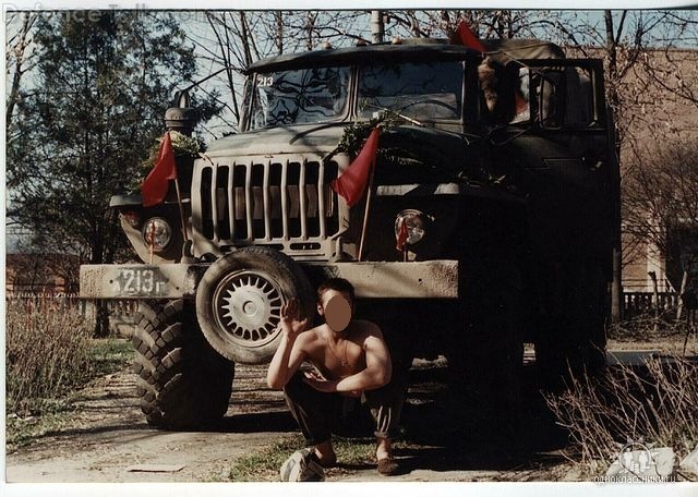 Ural trucks in Chechnya