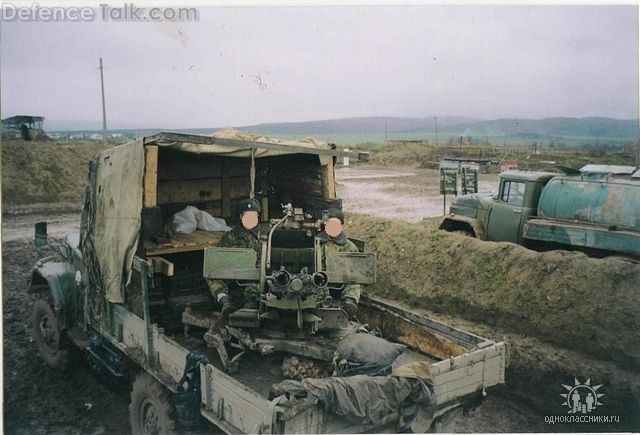 Ural with Zu-23-2 Chechnya