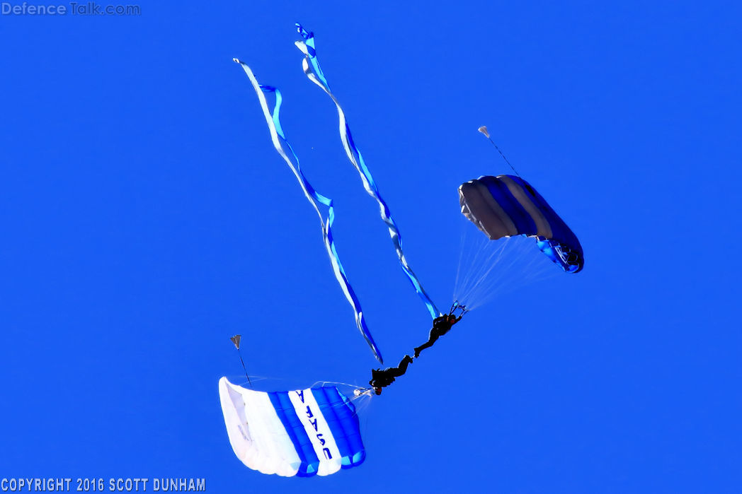 US Air Force Academy Parachute Team