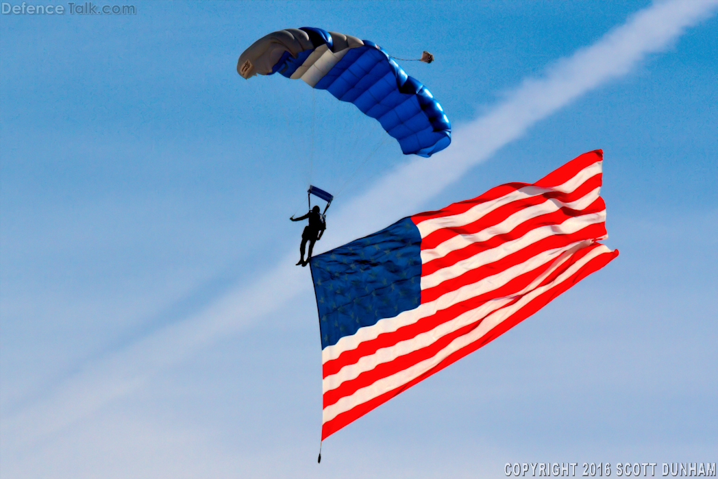 US Air Force Academy Parachute Team