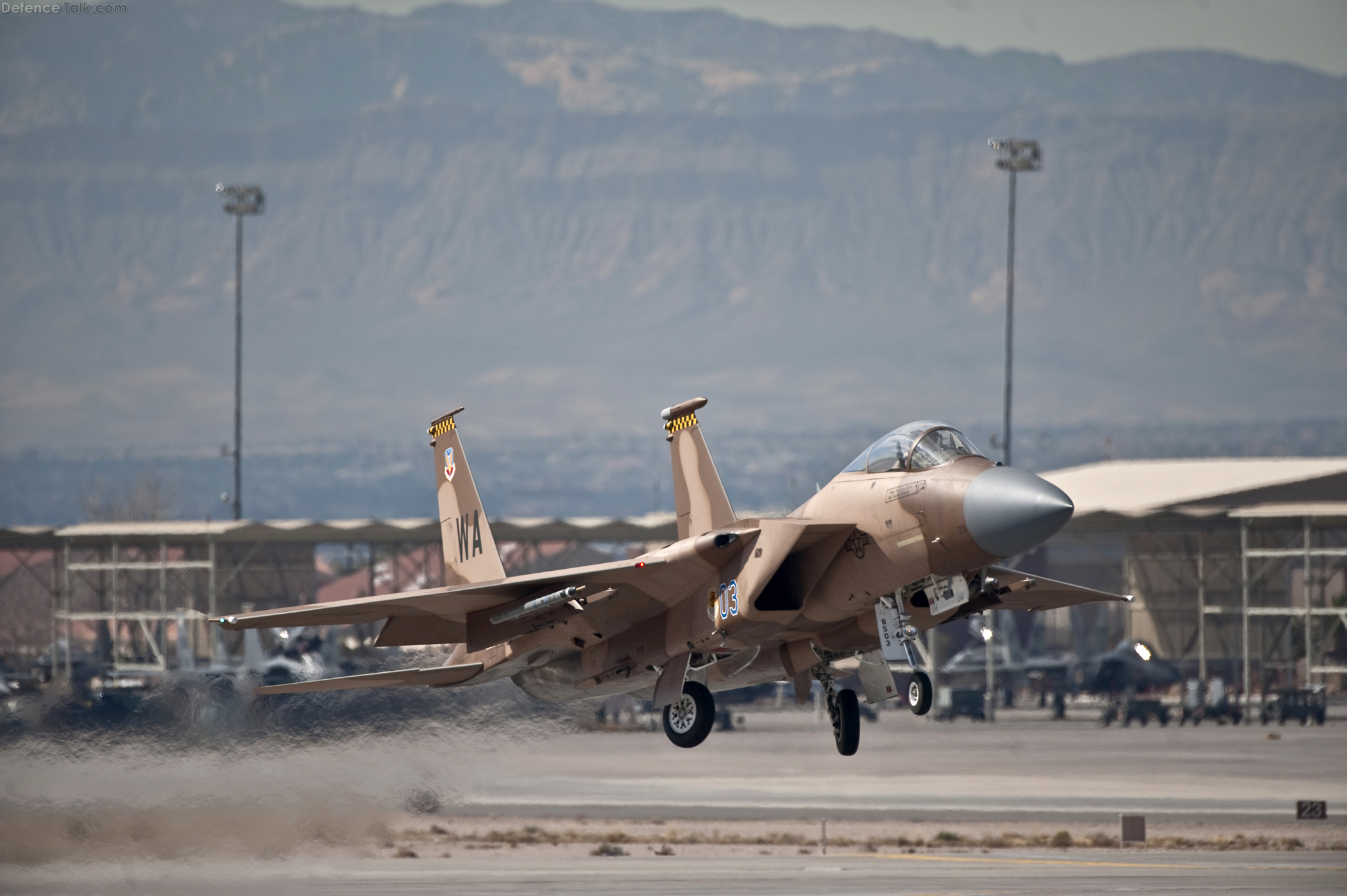 US Air Force F-15 Eagle  65th Aggressor Squadron