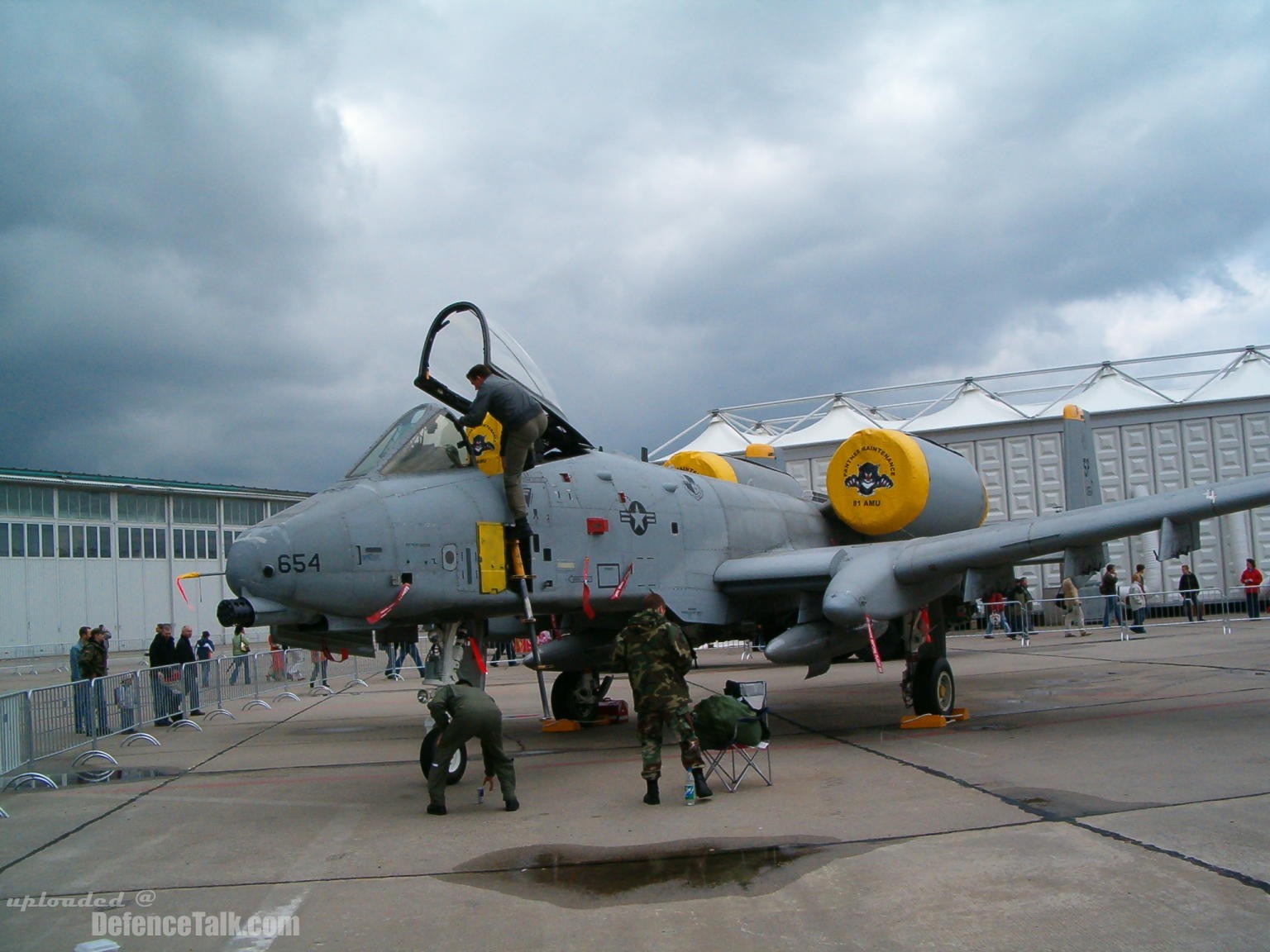 US Air Force (USAF) A-10 at the ILA2006 Air Show