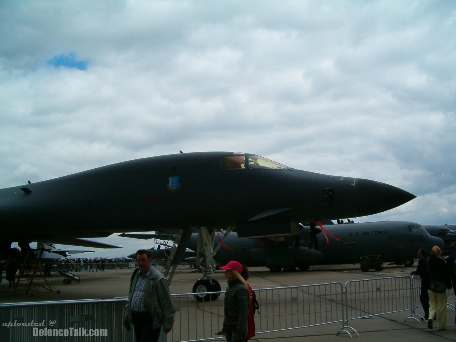 US Air Force (USAF) B-1B Bomber at the ILA2006 Air Show