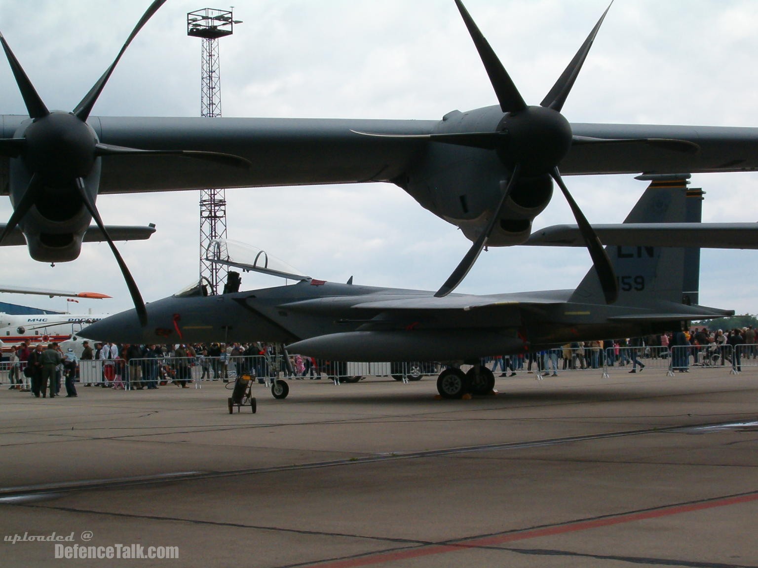 US Air Force (USAF) F-18 at the ILA2006 Air Show