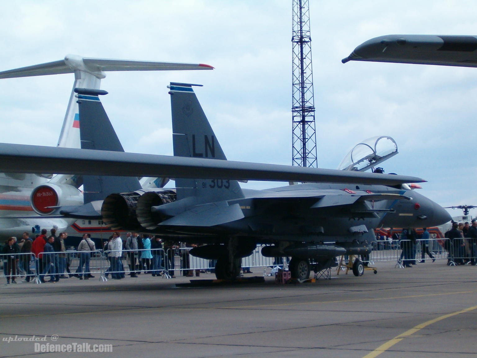 US Air Force (USAF) F-18 at the ILA2006 Air Show