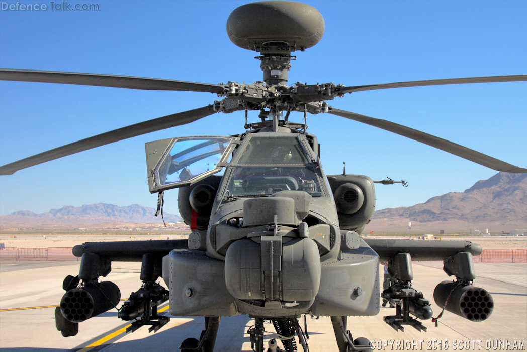 US Army AH-64D Apache Longbow Helicopter Gunship