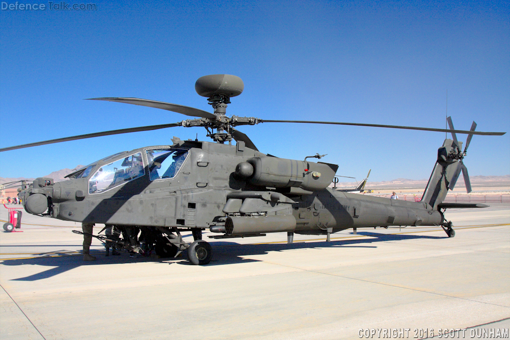 US Army AH-64D Apache Longbow Helicopter Gunship