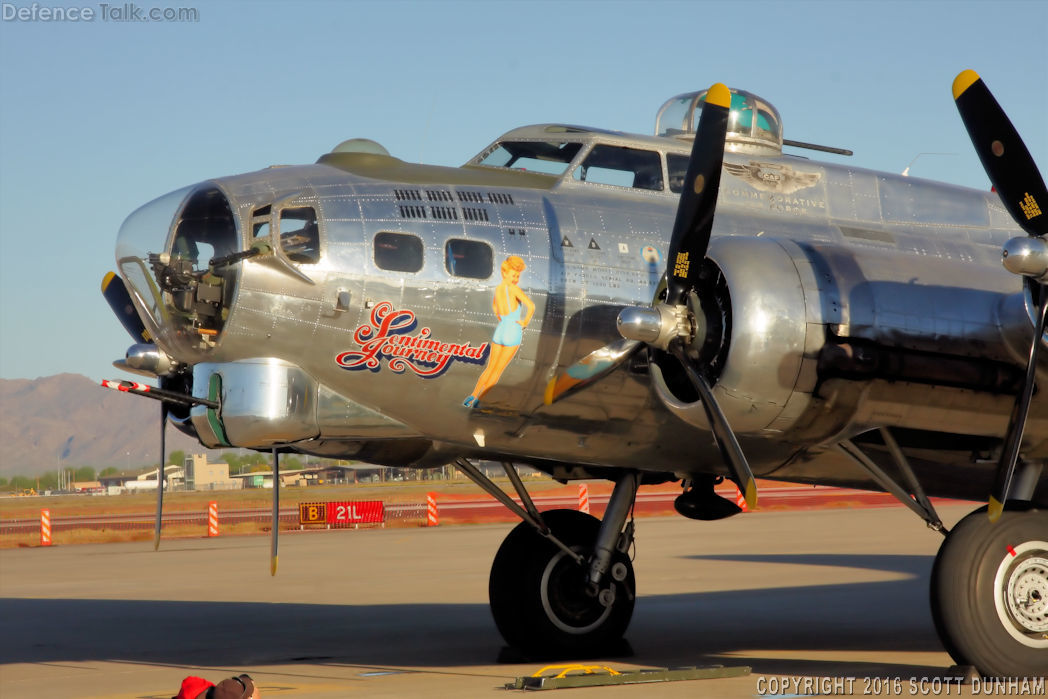 US Army Air Corps B-17 Flying Fortress Heavy Bomber