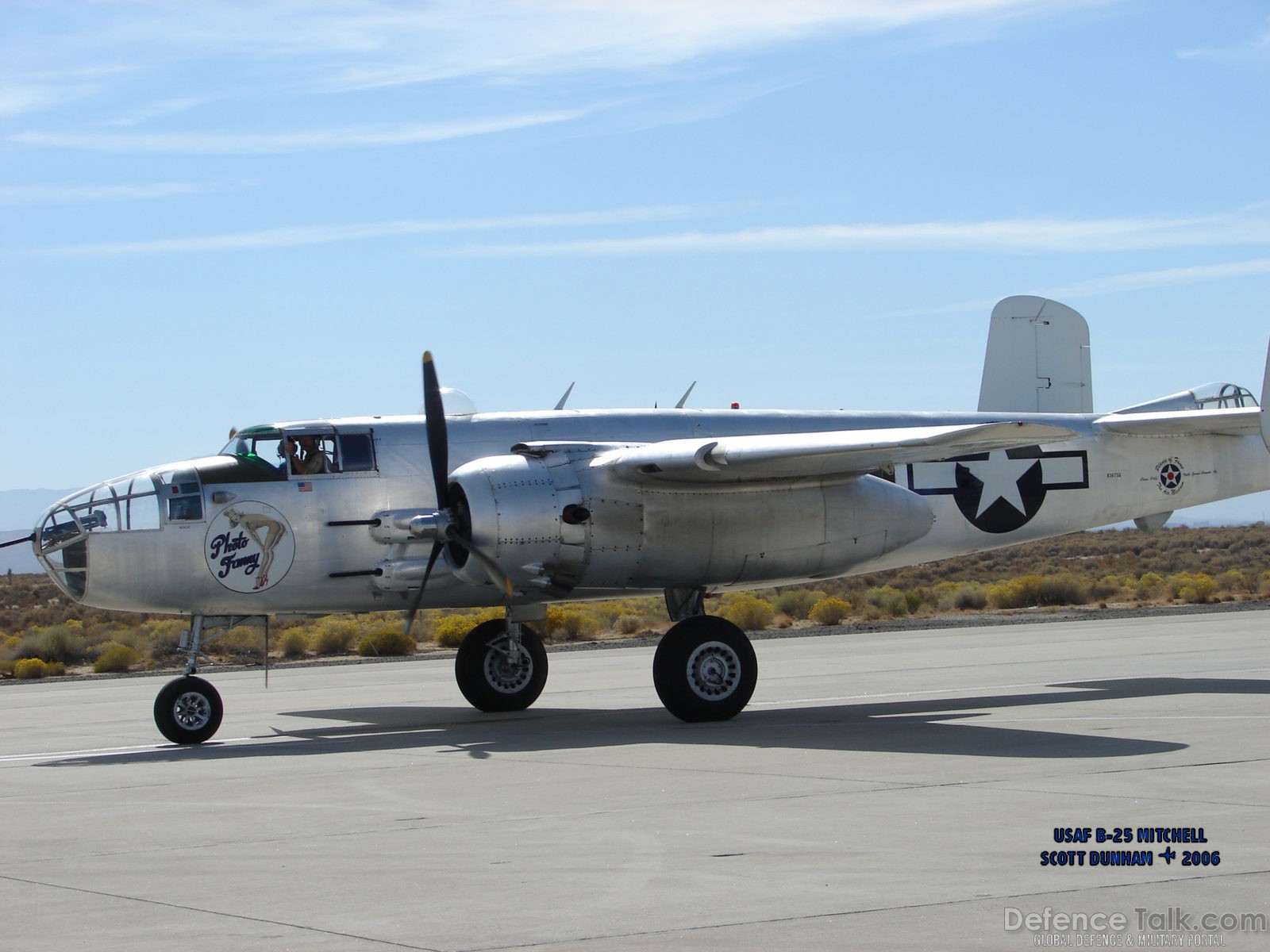 US Army Air Corps B-25 Mitchell Medium Bomber