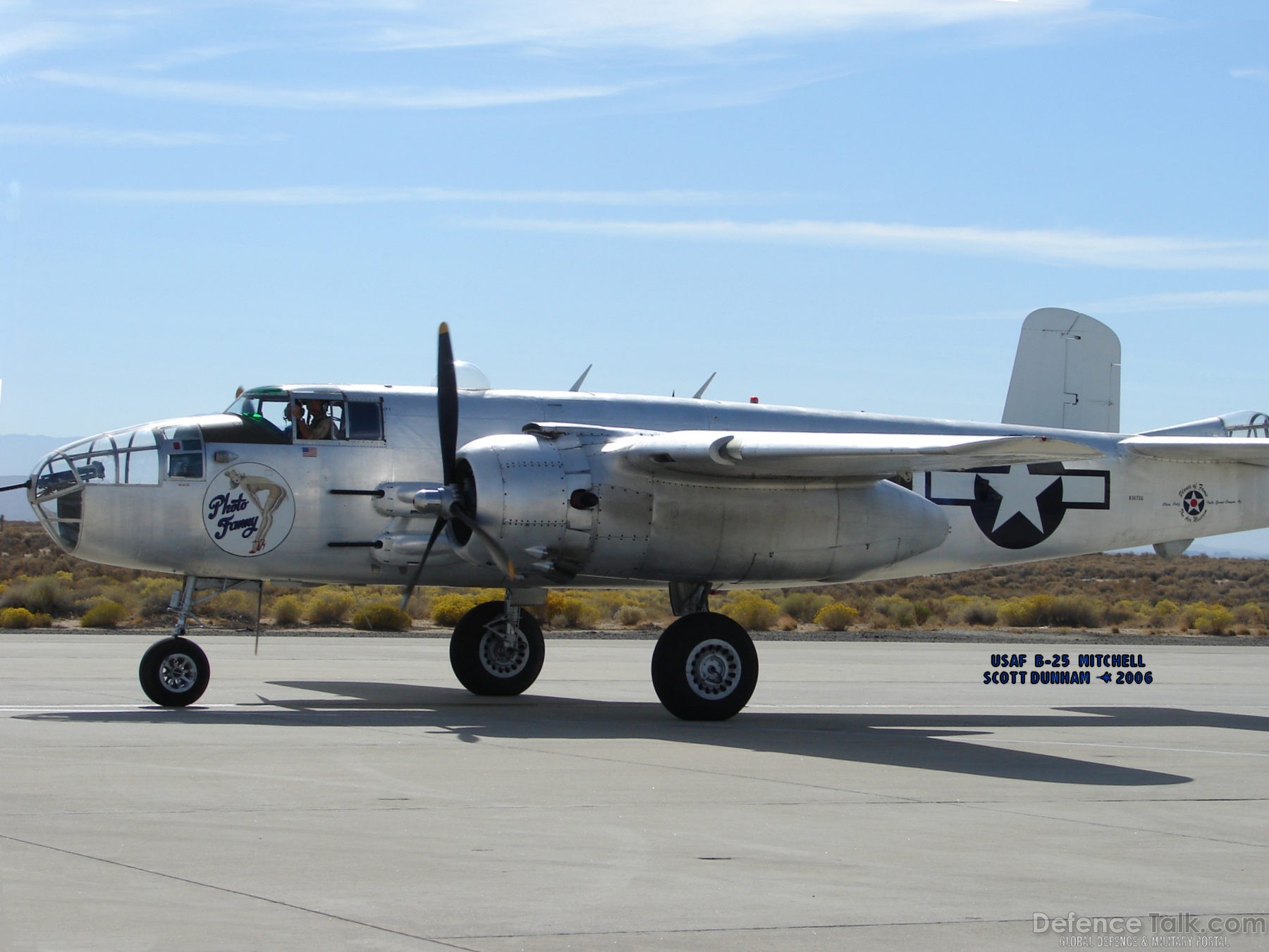 US Army Air Corps B-25 Mitchell Medium Bomber