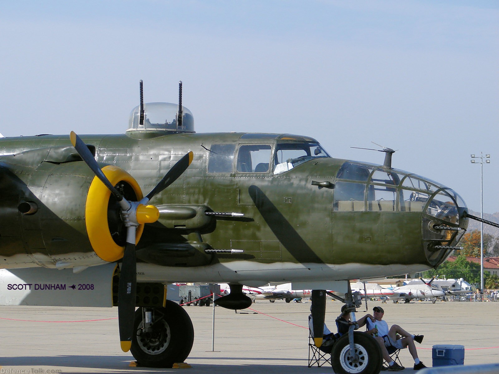 US Army Air Corps B-25 Mitchell Medium Bomber