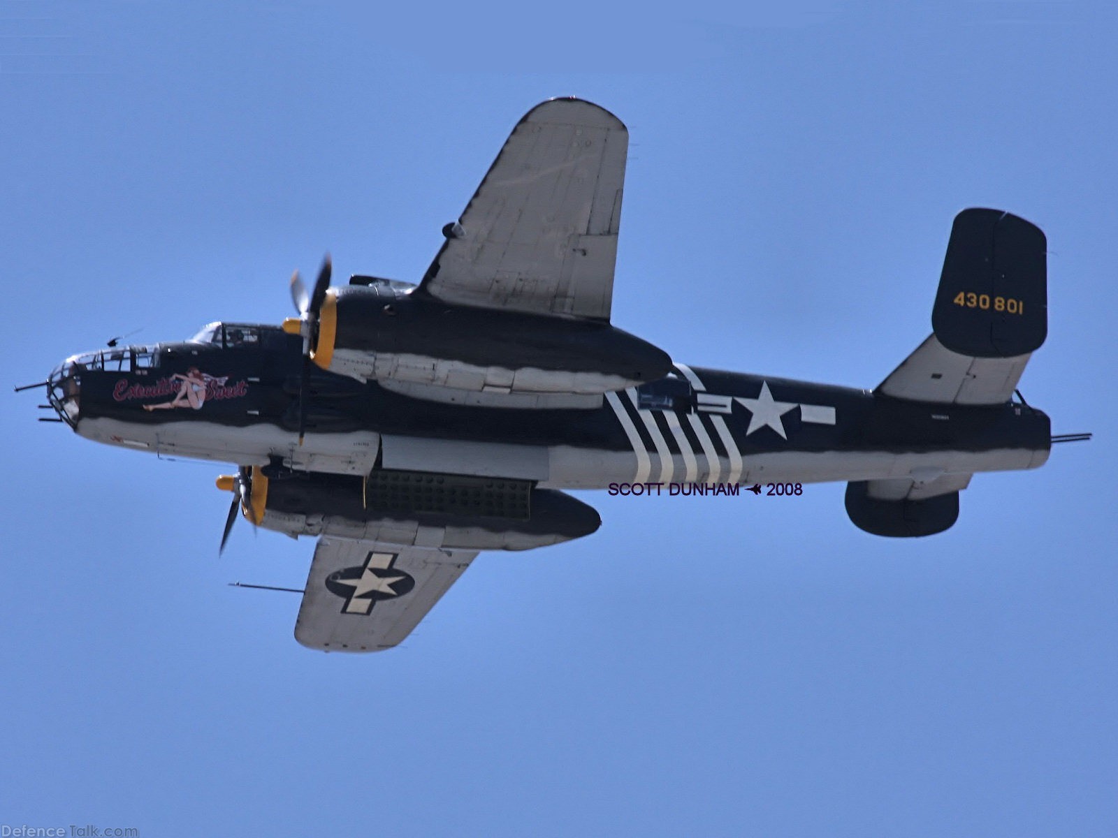 US Army Air Corps B-25 Mitchell Medium Bomber