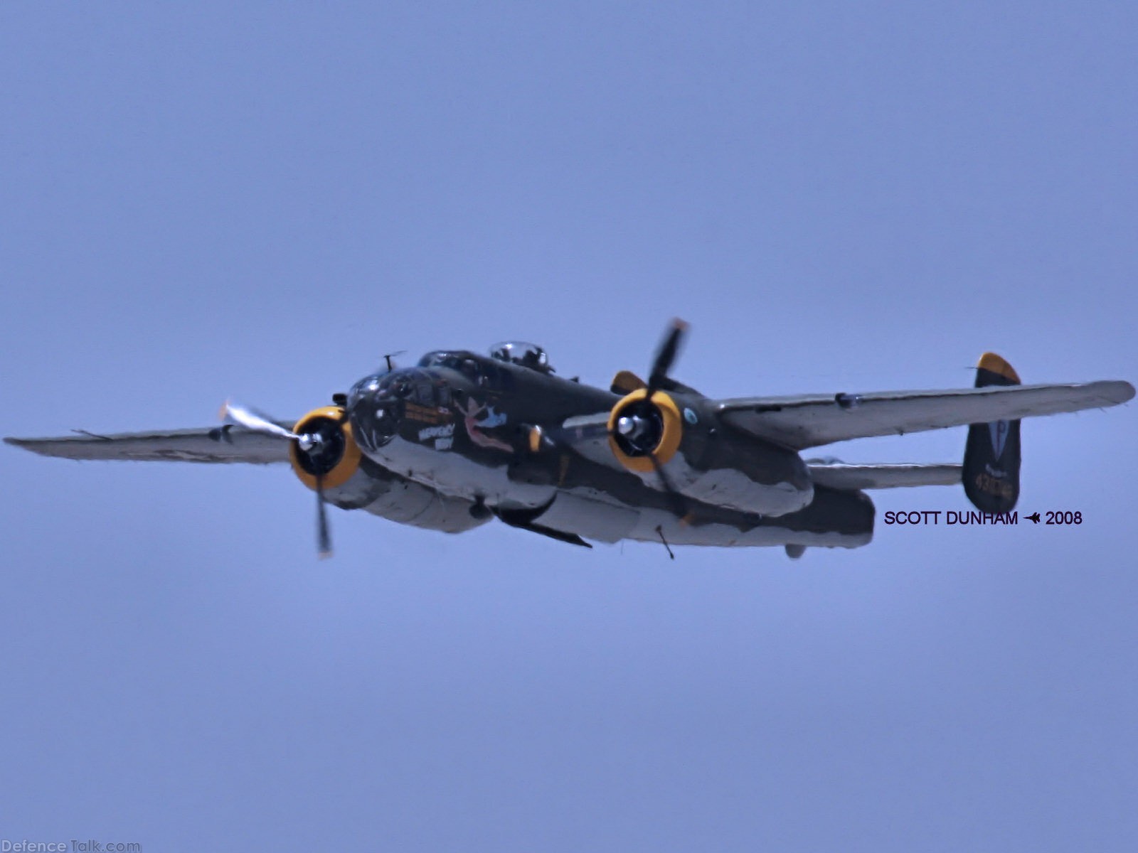 US Army Air Corps B-25 Mitchell Medium Bomber