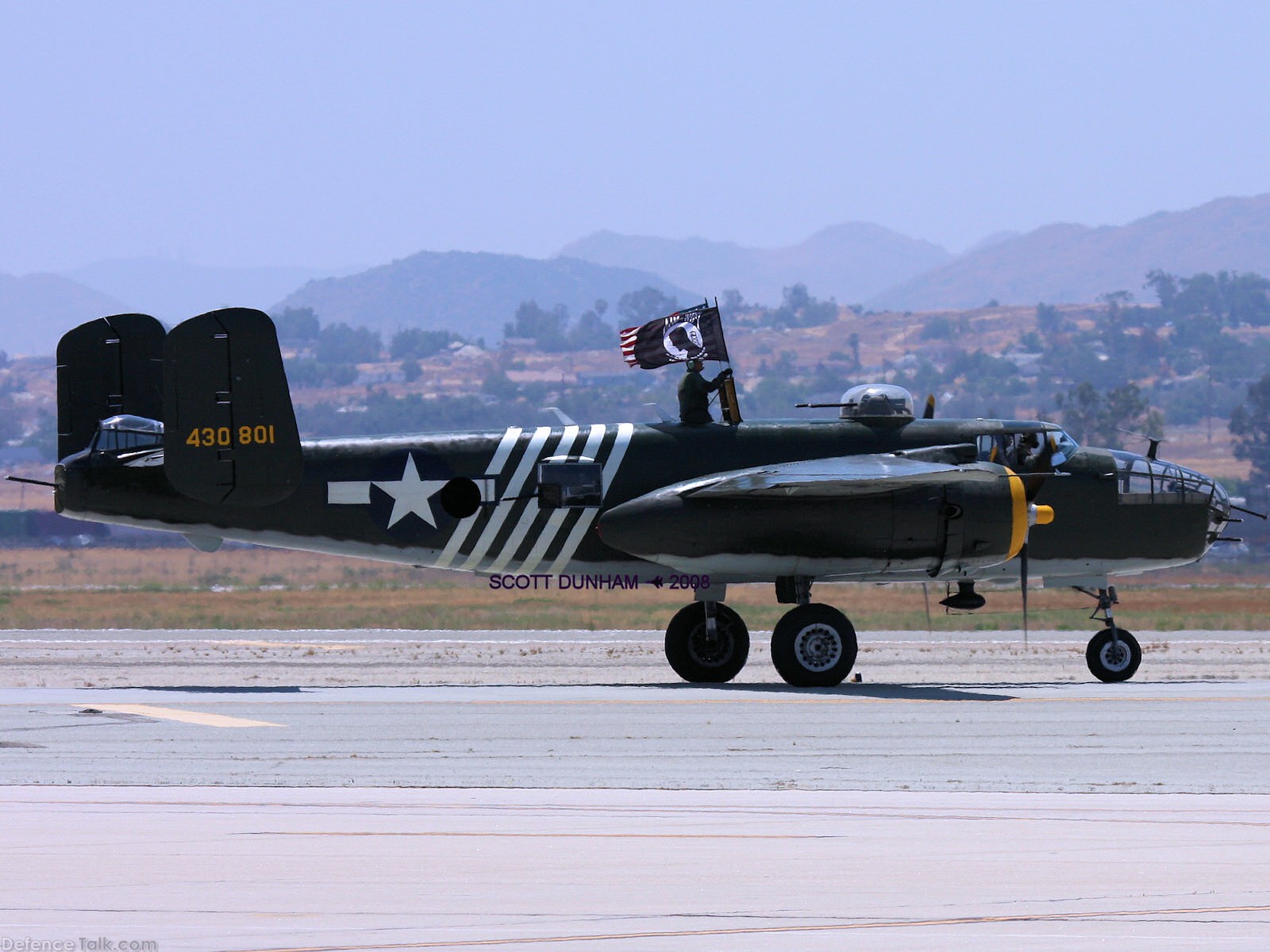 US Army Air Corps B-25 Mitchell Medium Bomber