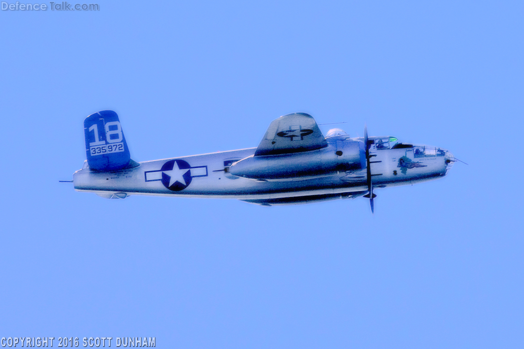 US Army Air Corps B-25 Mitchell Medium Bomber