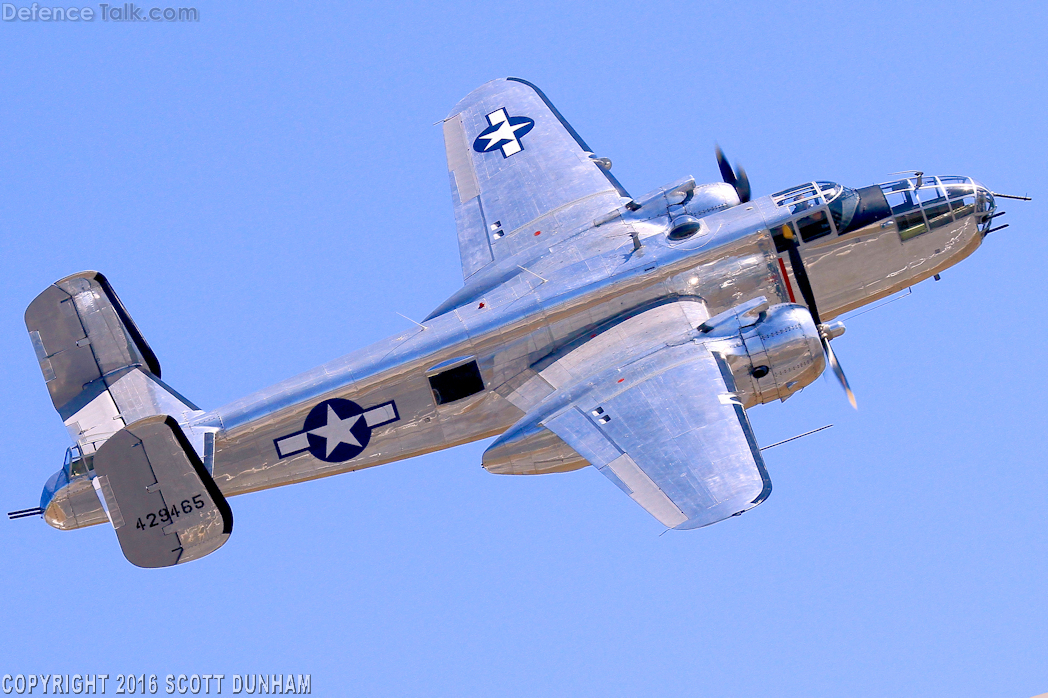 US Army Air Corps B-25 Mitchell Medium Bomber