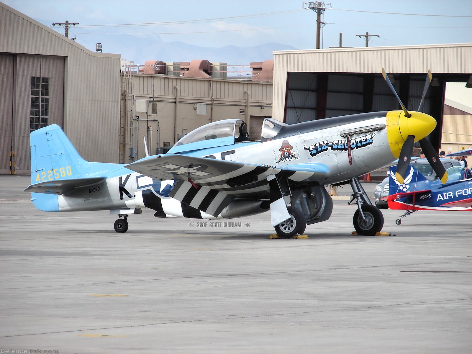 US Army Air Corps P-51 Mustang Fighter