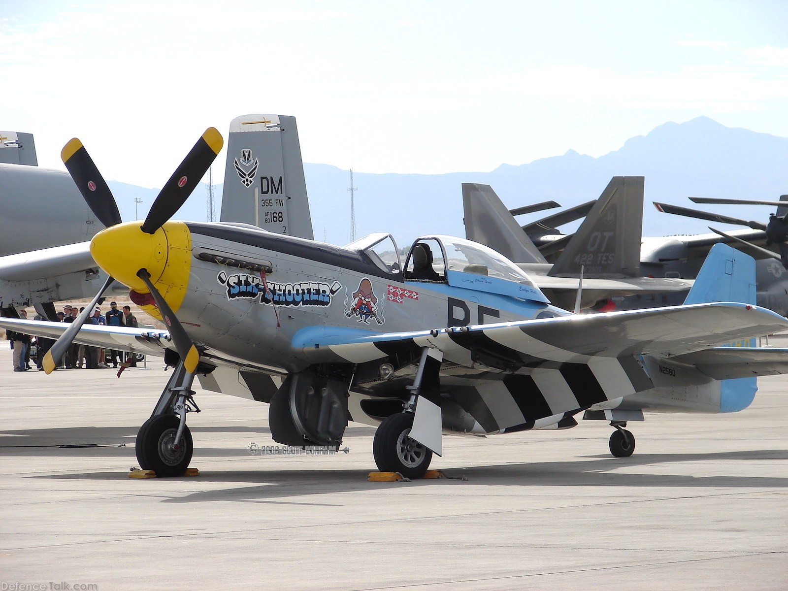 US Army Air Corps P-51 Mustang Fighter