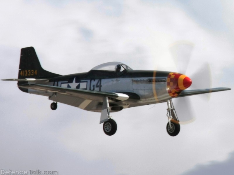 US Army Air Corps P-51 Mustang Fighter