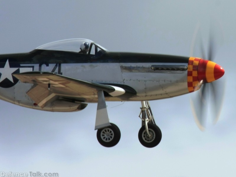 US Army Air Corps P-51 Mustang Fighter