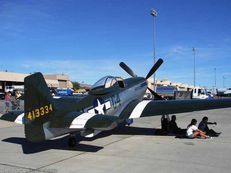 US Army Air Corps P-51 Mustang Fighter