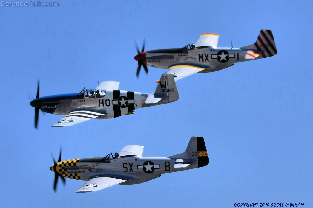 US Army Air Corps P-51 Mustang Fighter