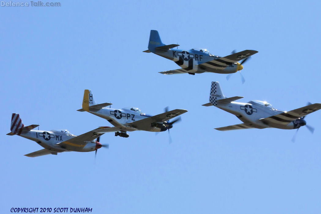 US Army Air Corps P-51 Mustang Fighter