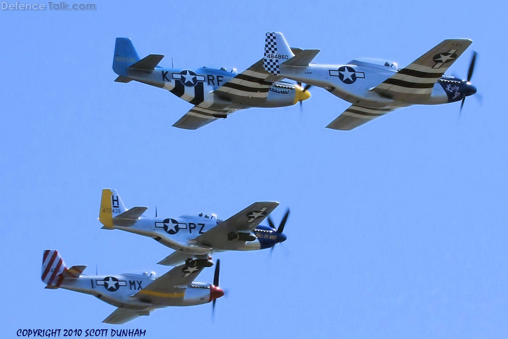 US Army Air Corps P-51 Mustang Fighter