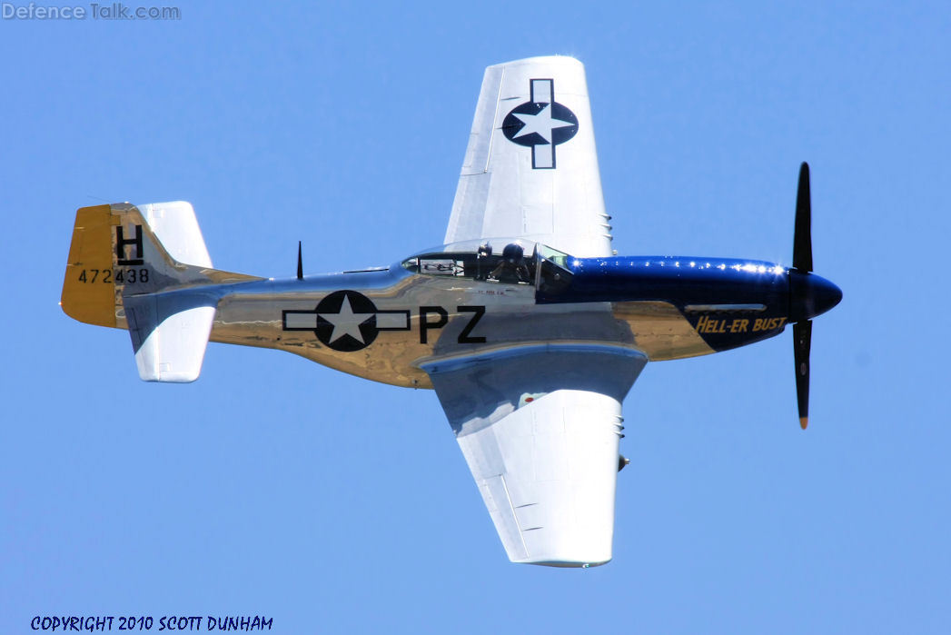 US Army Air Corps P-51 Mustang Fighter