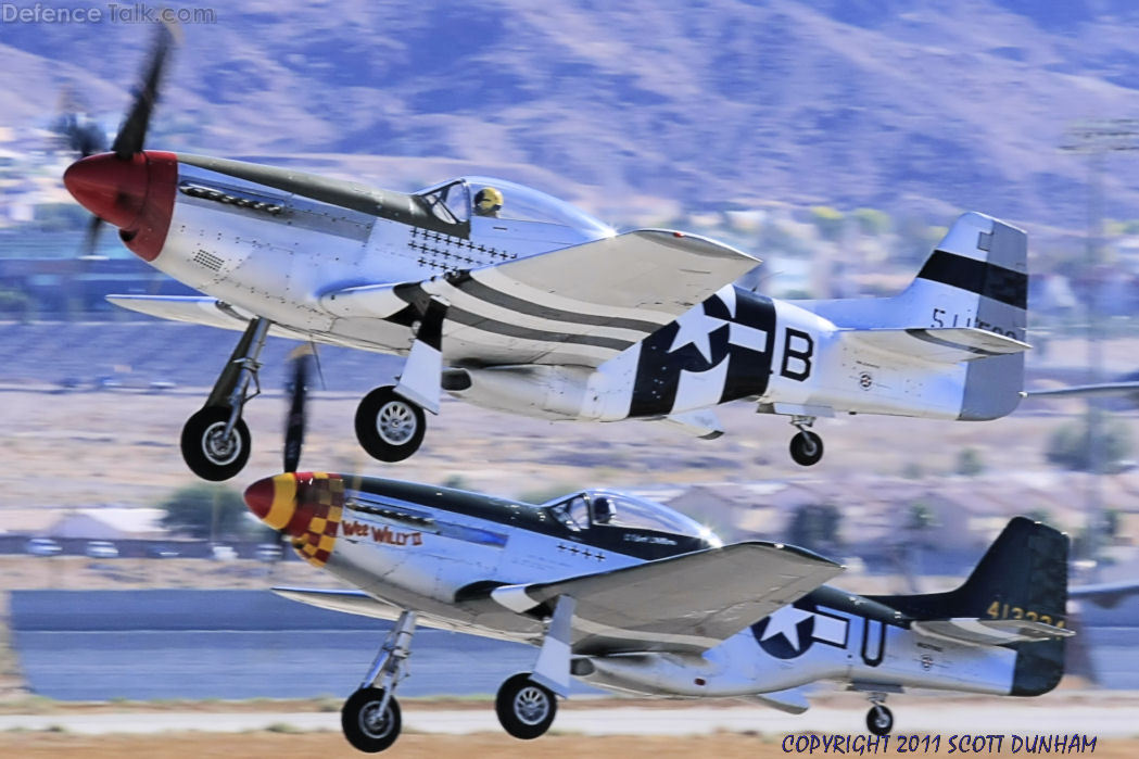 US Army Air Corps P-51 Mustang Fighter