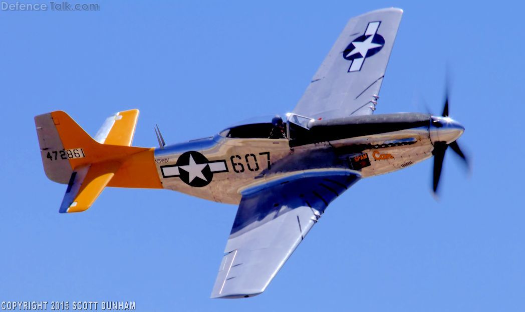 US Army Air Corps P-51 Mustang Fighter