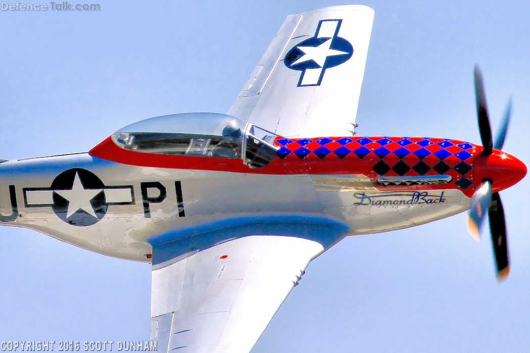 US Army Air Corps P-51 Mustang Fighter