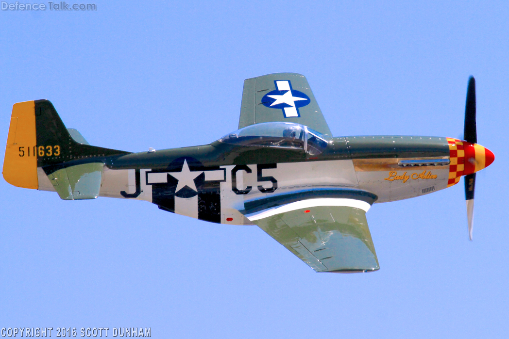 US Army Air Corps P-51 Mustang Fighter